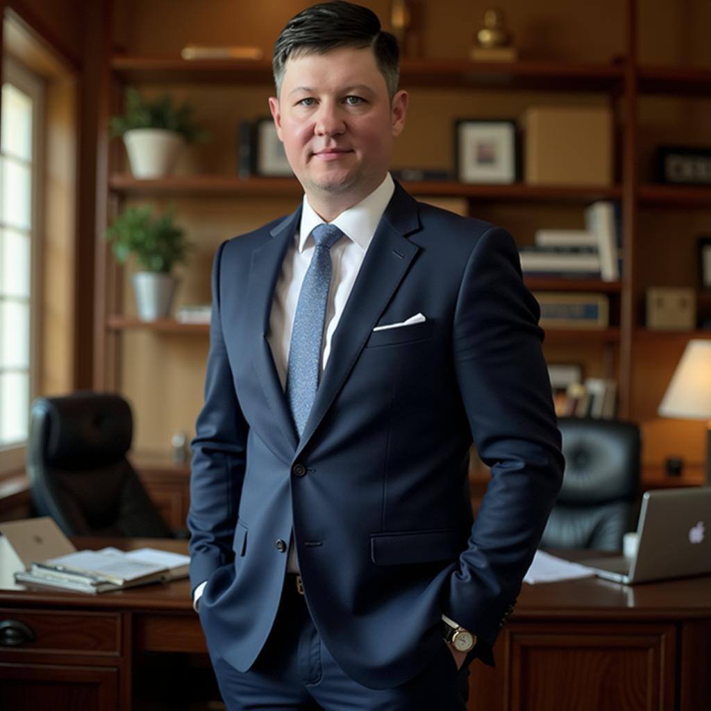 Владимир Бузмаков - формальное фото